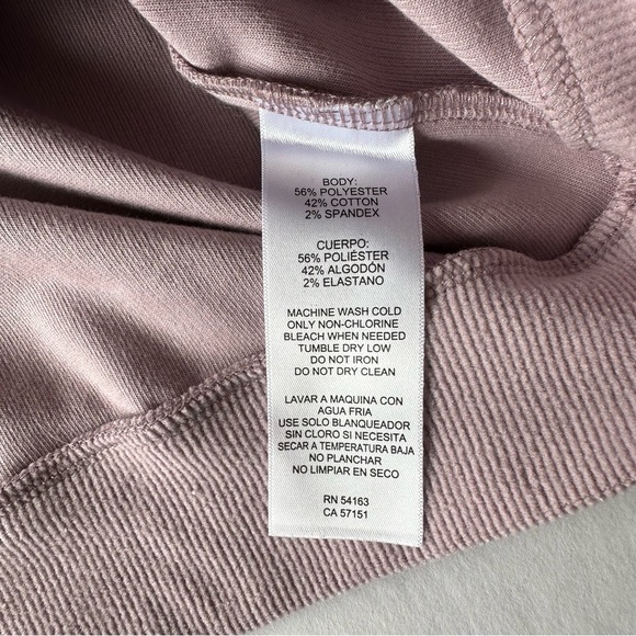 Marc New York Women Ribbed Knit Pullover Sweater Shirt 1/3 Zip Color Amethyst L - Picture 7 of 7